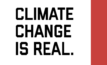 [Climate Change is Real Flag]